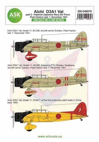 Aichi d3a1 val part - d3a1, pearl