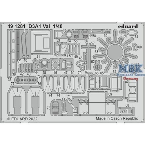 Eduard ed491281 aichi - eduard,