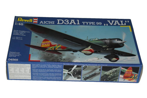 Revell aichi d3a1 type 99 - aichi,